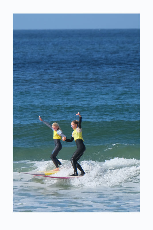 Surf Lesson with Emma Schermbrucker (value SO MUCH FUN!!!)