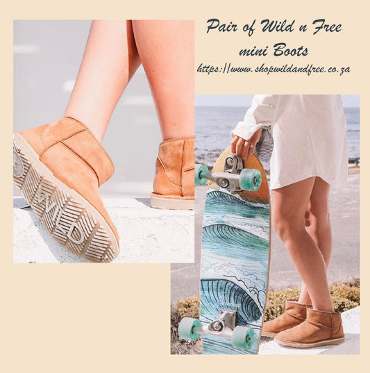 Pair of Wild n Free Minnie Boots (value R1500)