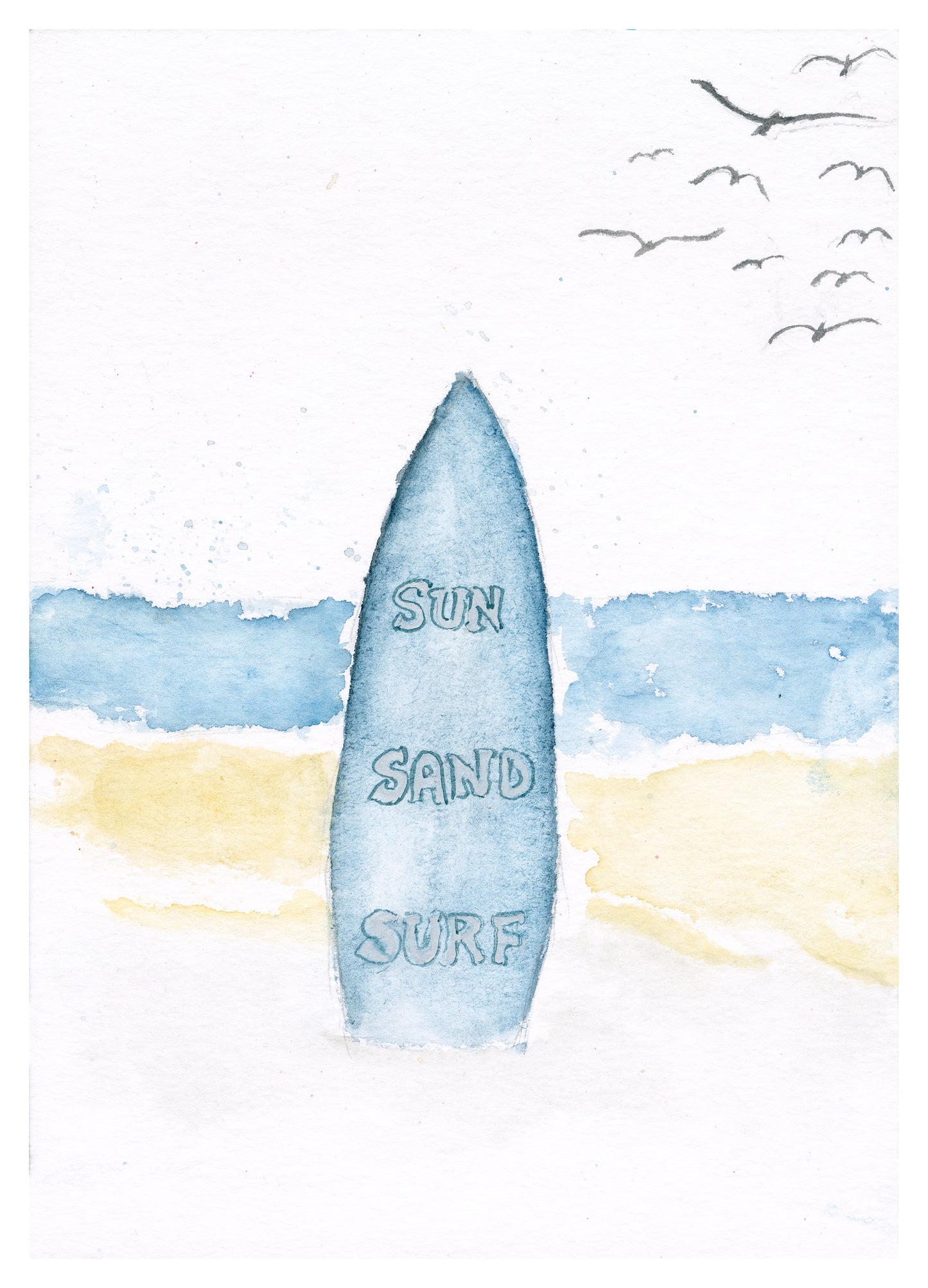 sun, sand, surf